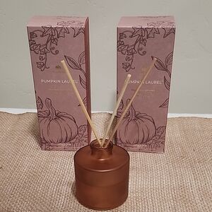 Pumpkin Laurel Reed Diffuser Set